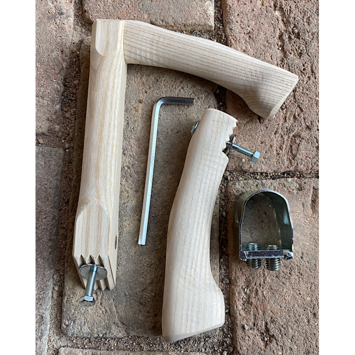 Sensenwurf Nr. 2 Länge M 150 cm Esche Ergonomisch