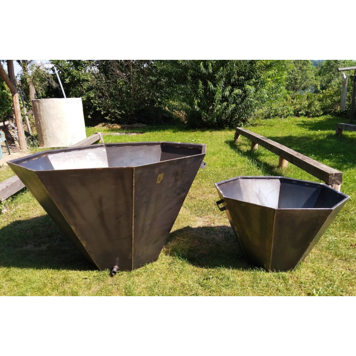 Pflanzenkohle Ofen Kon-tiki 260 l