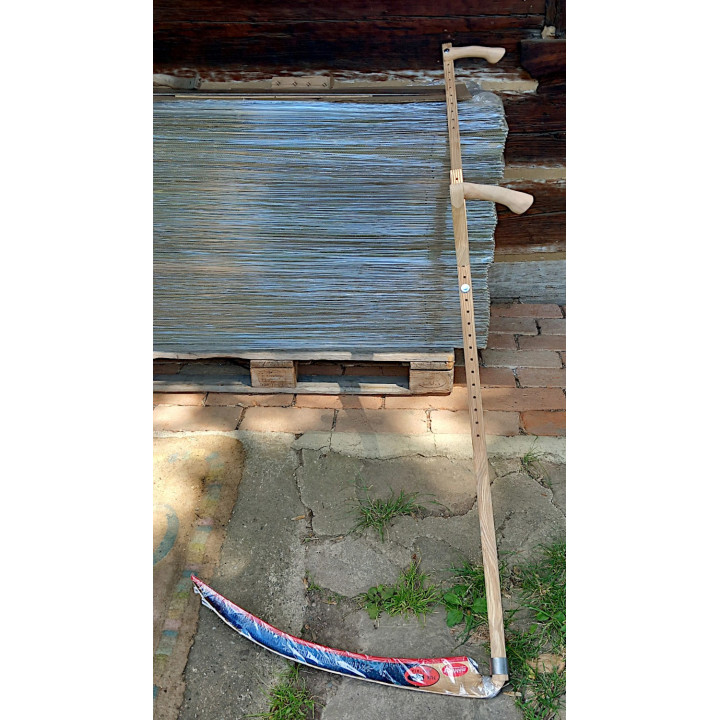 Sensenwurf für Linkshänder Ergonomisch Verstellbar