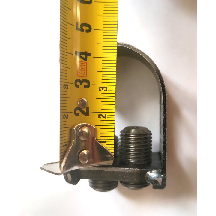 Anillo De Guadaña Remachado - Grande