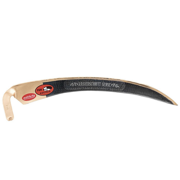 Left scythe FUX Rasierschnitt 70 - extra peened
